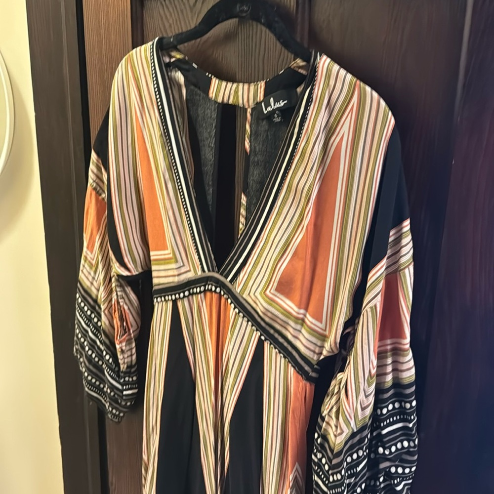 Deep v dress